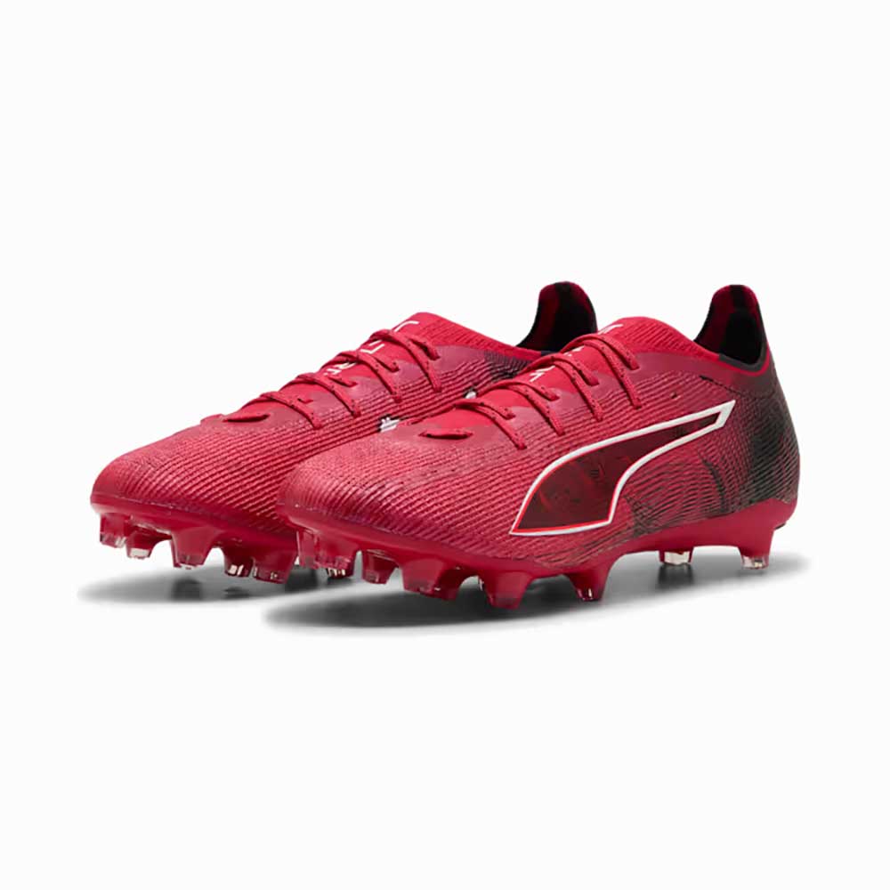Men's Ultra 6 Pro CP FG/AG Soccer Cleat - Puma Black/Fast Red/Fire Orchid - Regular (D)