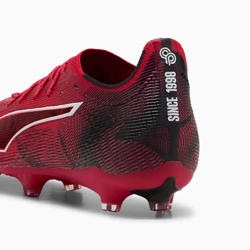 Men's Ultra 6 Pro CP FG/AG Soccer Cleat - Puma Black/Fast Red/Fire Orchid - Regular (D)