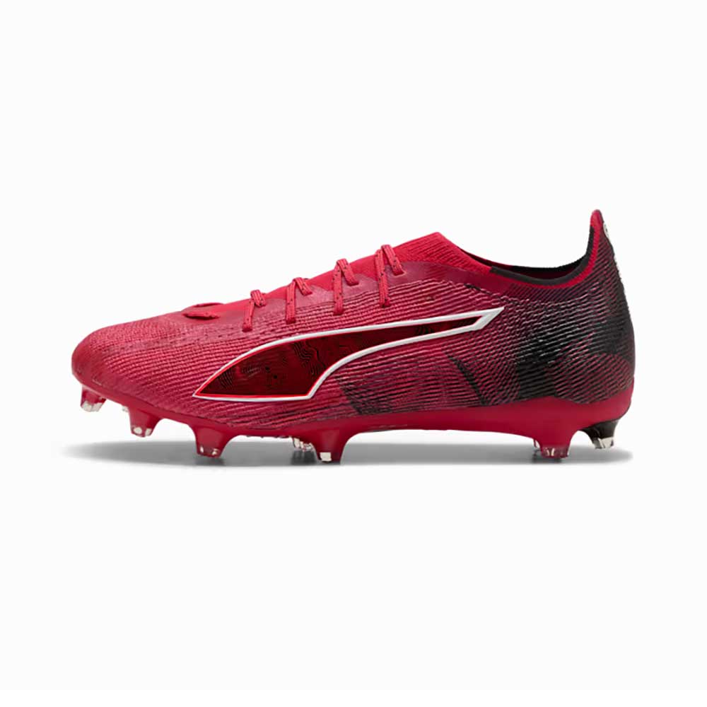 Men's Ultra 6 Pro CP FG/AG Soccer Cleat - Puma Black/Fast Red/Fire Orchid - Regular (D)