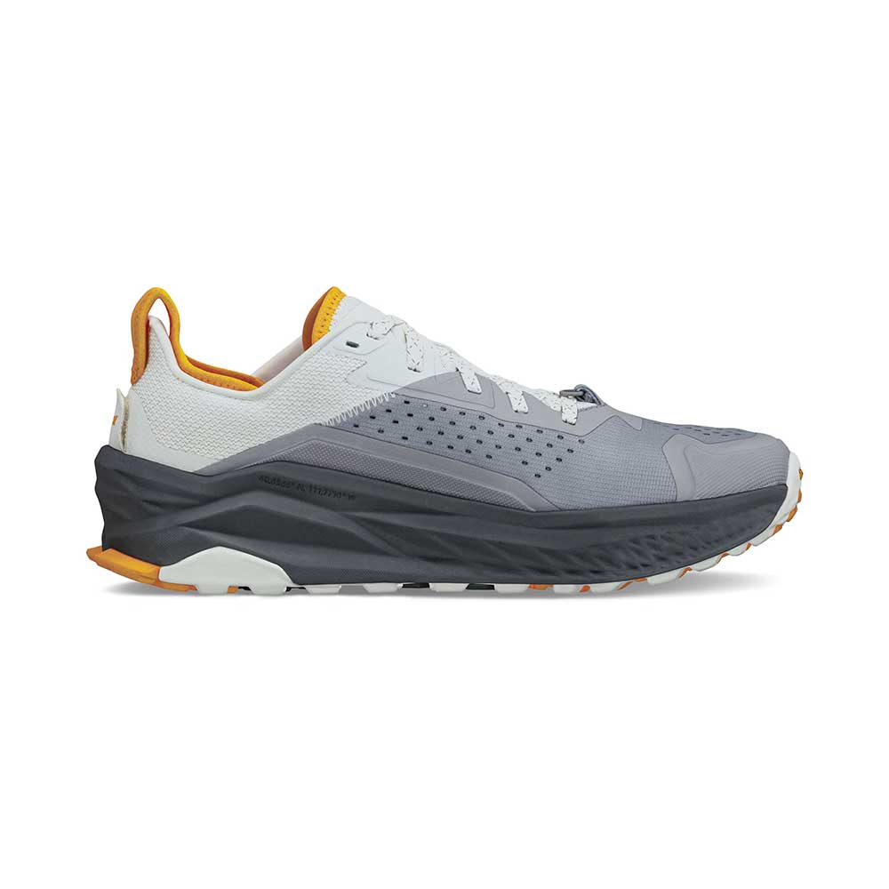 Men's Olympus 6 Trail Running Shoe - Gray - Regular (D)