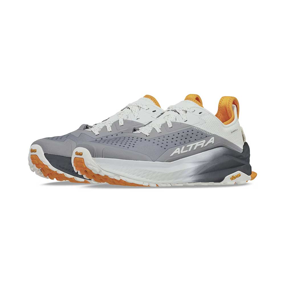 Men's Olympus 6 Trail Running Shoe - Gray - Regular (D)