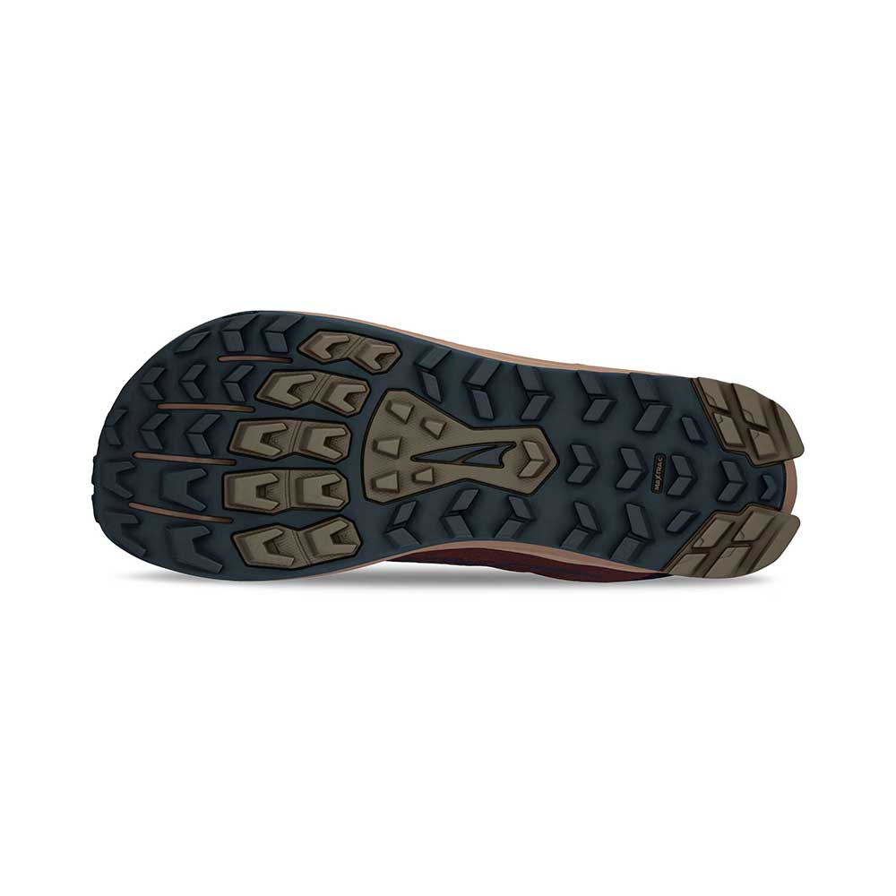 Men's Lone Peak 9 Trail Running Shoe - Maroon - Regular (D)