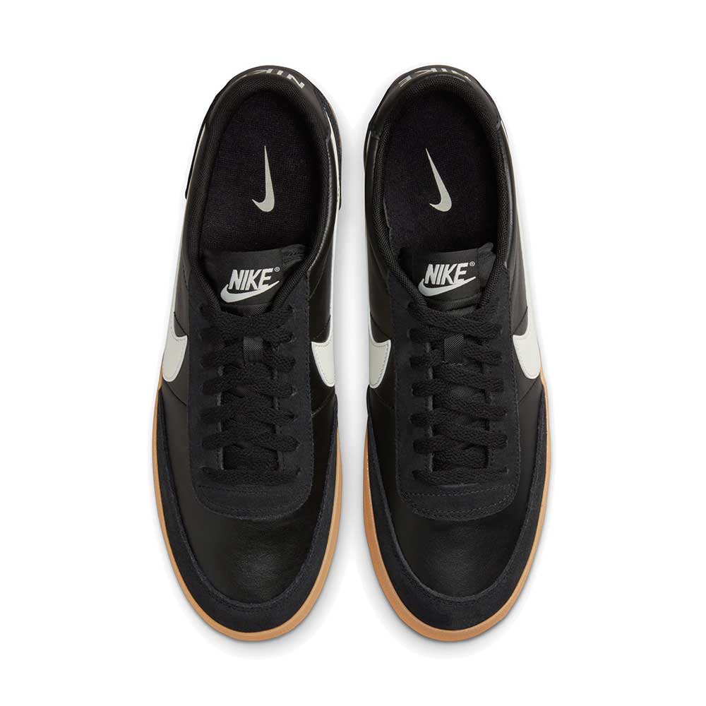 Men's Killshot 2 Leather Indoor Soccer Shoe - Black/Sail/Gum Yellow - Regular (D)