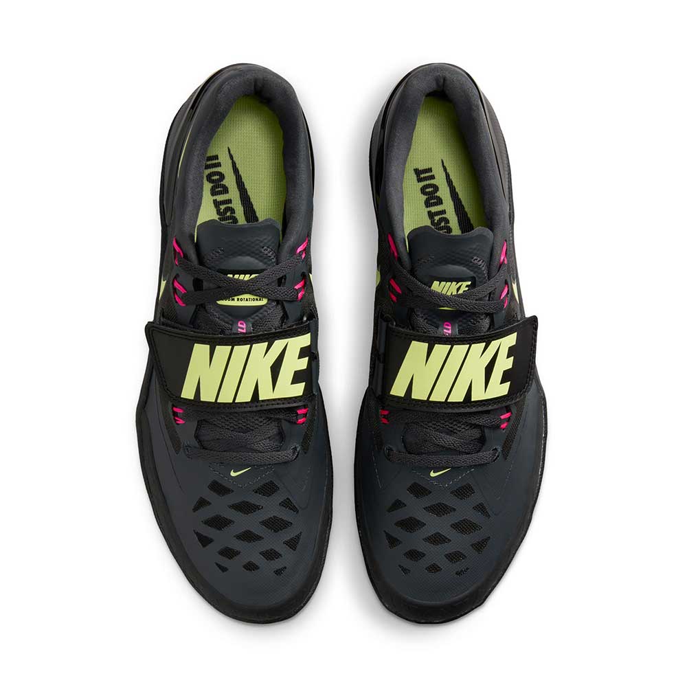 Unisex Zoom Rotational 6 Spike - Anthracite/Fierce Pink/Black - Regular (D)