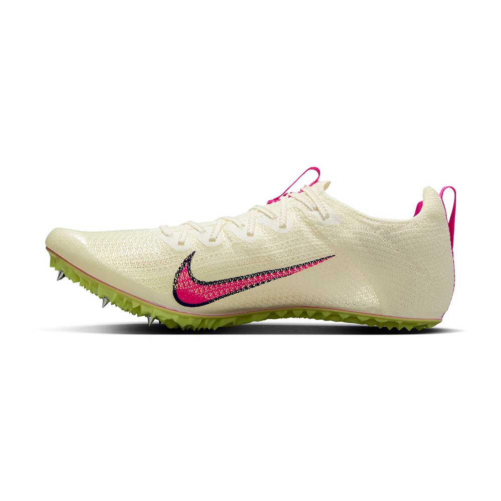 Unisex Zoom Superfly Elite 2 Track Spike - Sail/Fierce Pink/LT Lemon Twist/Black - Regular (D)