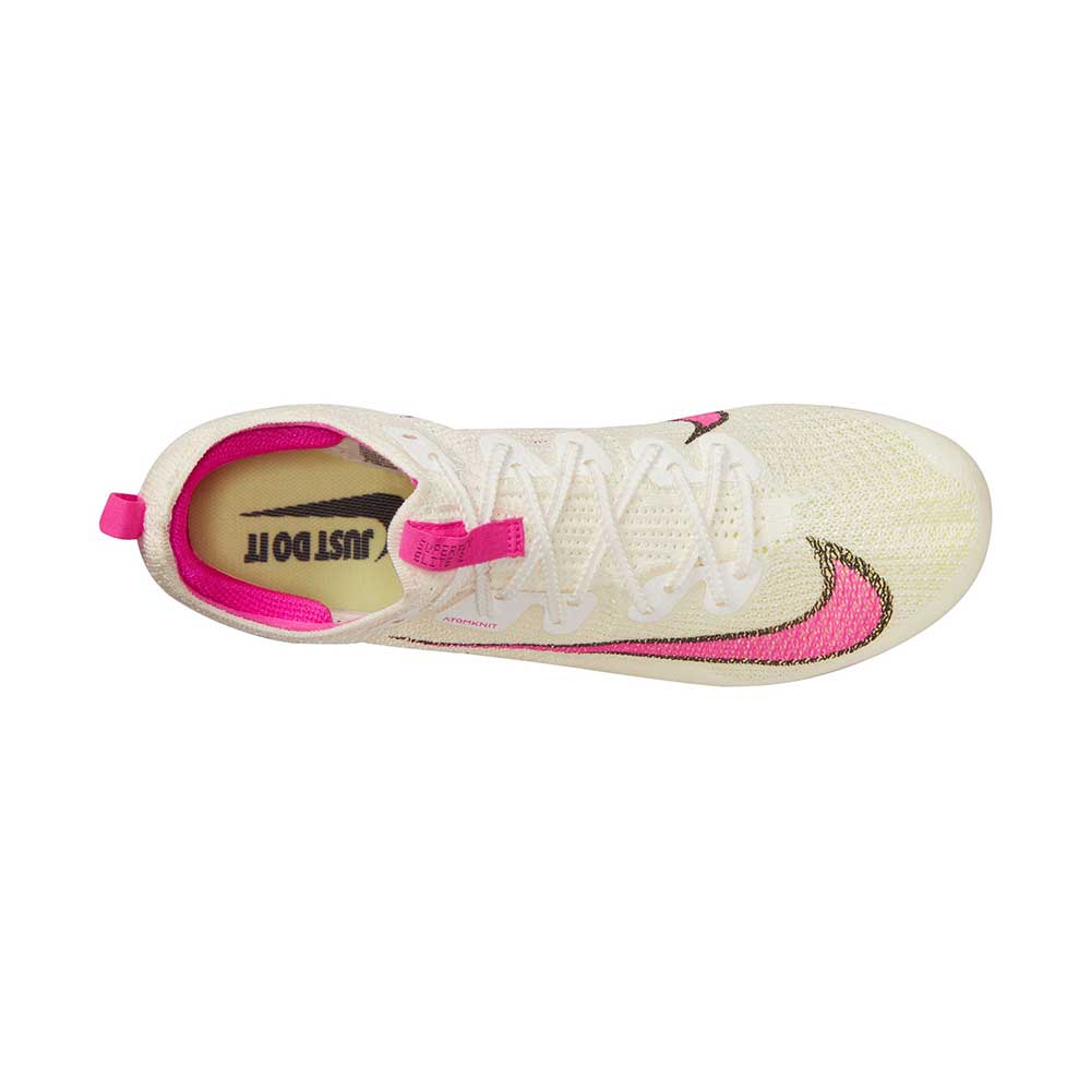 Unisex Zoom Superfly Elite 2 Track Spike - Sail/Fierce Pink/LT Lemon Twist/Black - Regular (D)