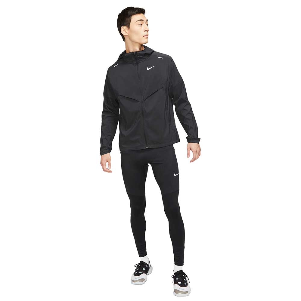 Men's Nike Repel UV Windrunner Jacket - Black