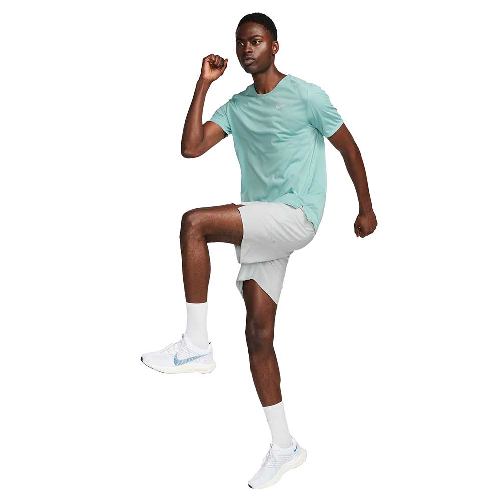 Men's Nike Rise 365 Dri-FIT Short-Sleeve Running Top - Mineral