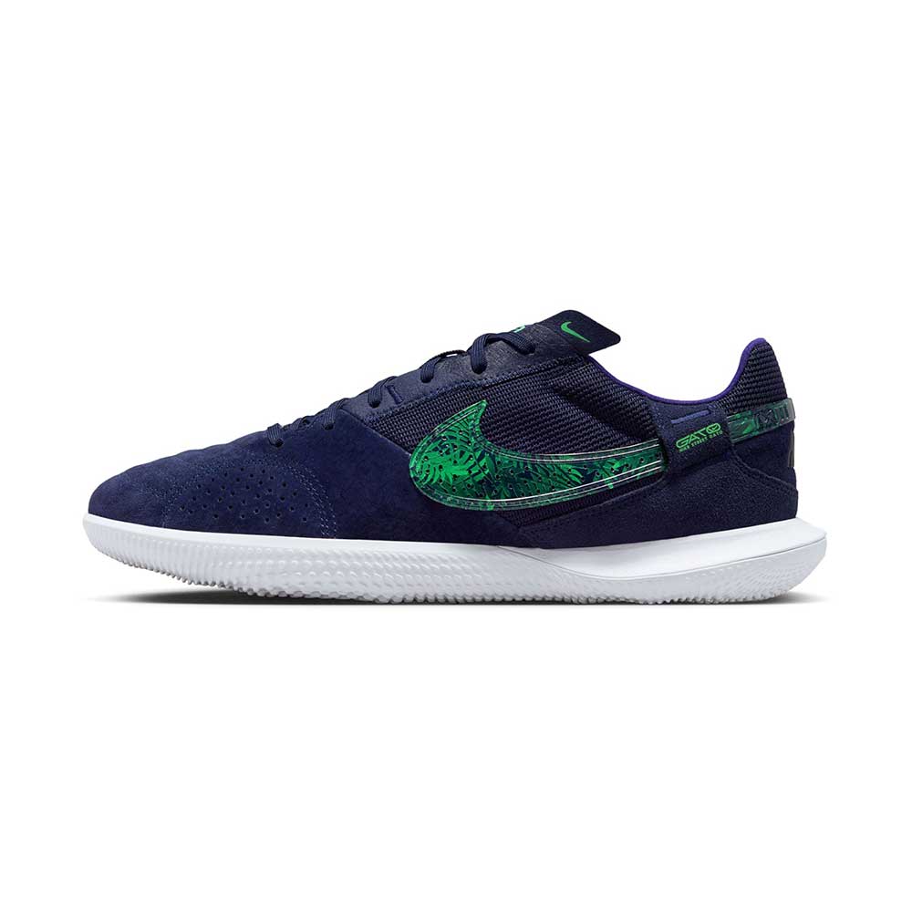 Unisex Nike Streetgato IC Soccer Shoes - Blackened Blue/Blackened Blue/Court Purple/Blackened Blue - Regular (D)