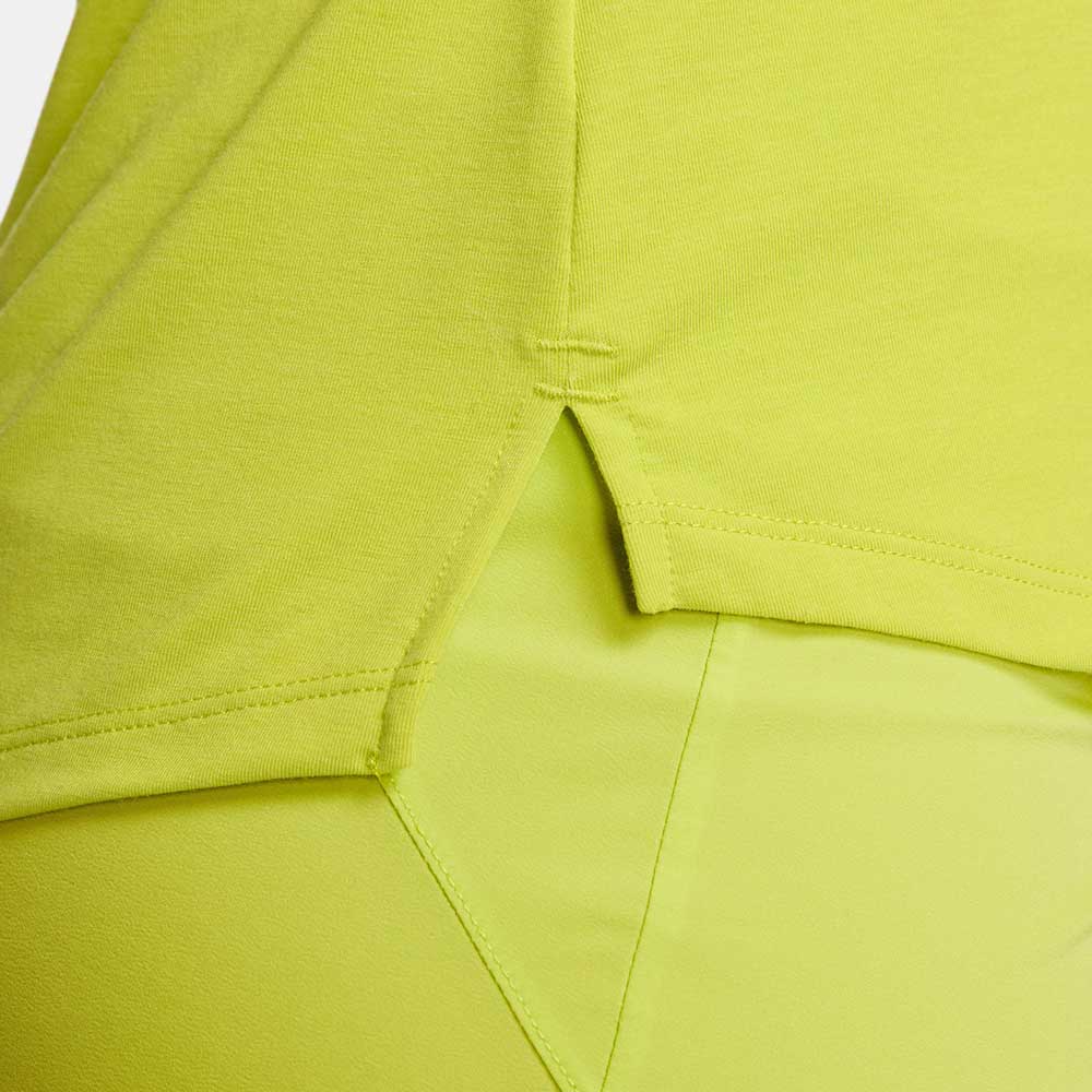 Women's Nike Dri-Fit One Luxe Standard Fit Tank - Bright Cactus