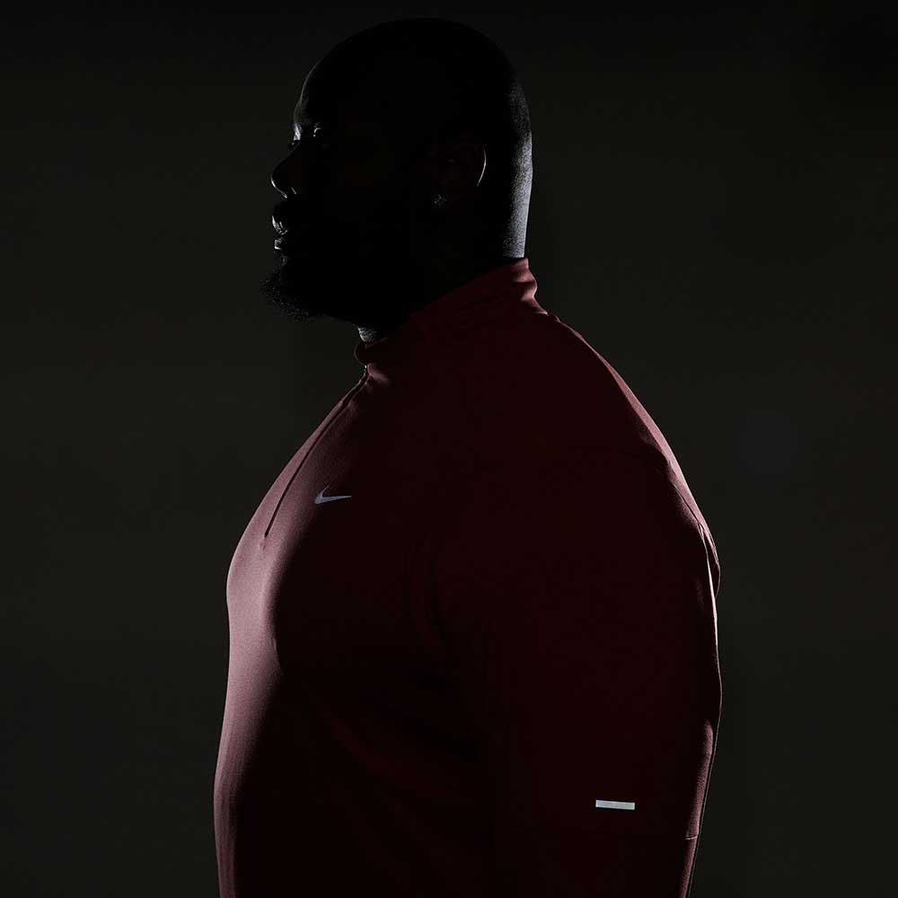 Men's Nike Dri-FIT Element Top Half Zip - Adobe
