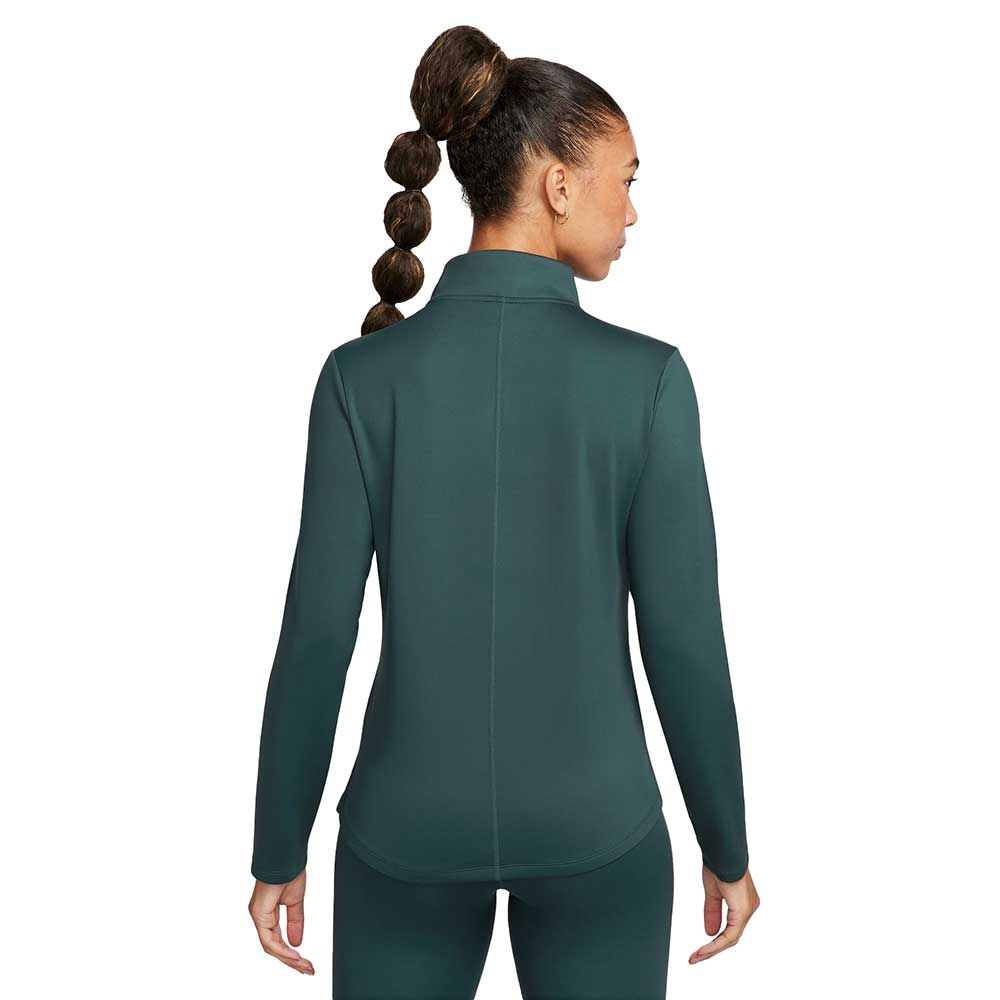 Women's Nike Therma-FIT One Top - Deep Jungle/White