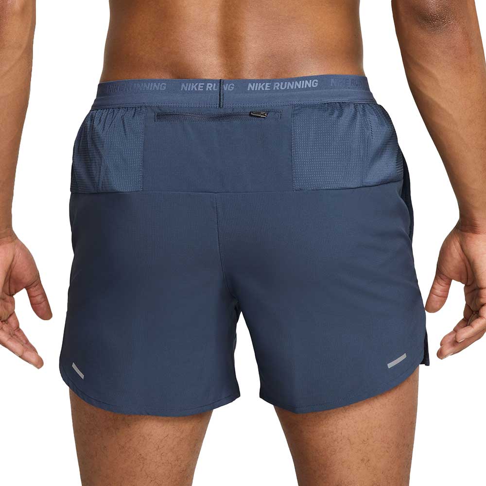Men's Nike Stride Men's Dri-FIT 5" Brief-Lined Running Shorts - Thunder Blue