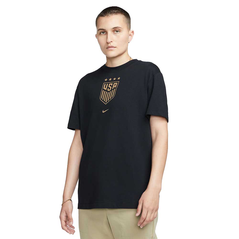 Women's U.S. Soccer (4-Star) Tee - Black