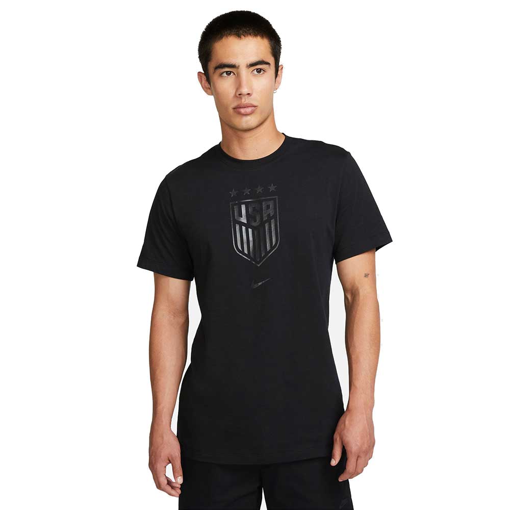 Men's USA 4 Star Crest Tee - Black