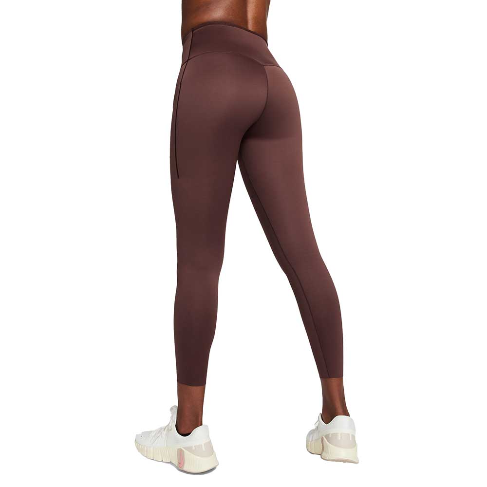 Women's Nike Dri-FIT Go High Rise 7/8 Tight - Earth