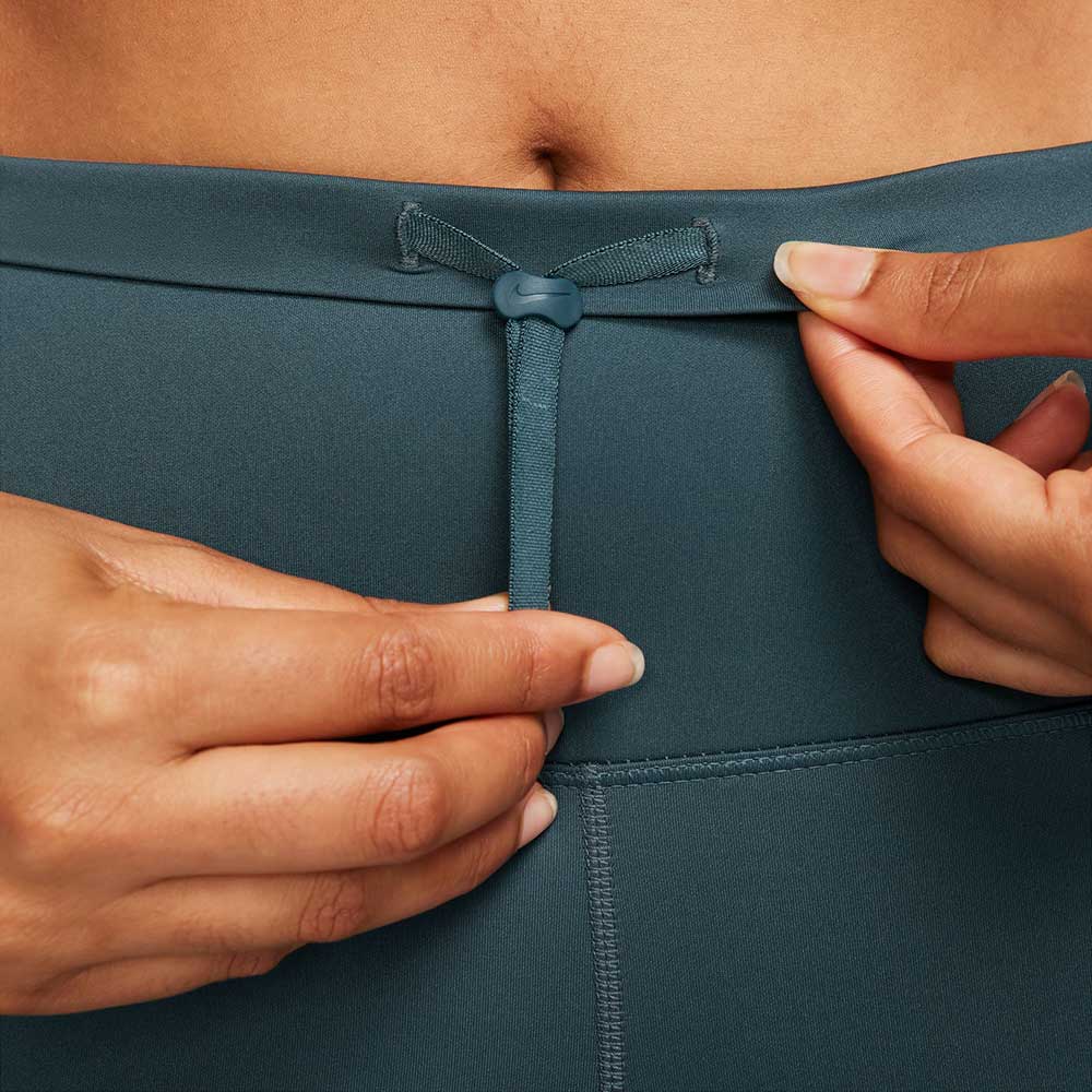 Women's Nike Dri-FIT Go High Rise 7/8 Tight - Deep Jungle/Black