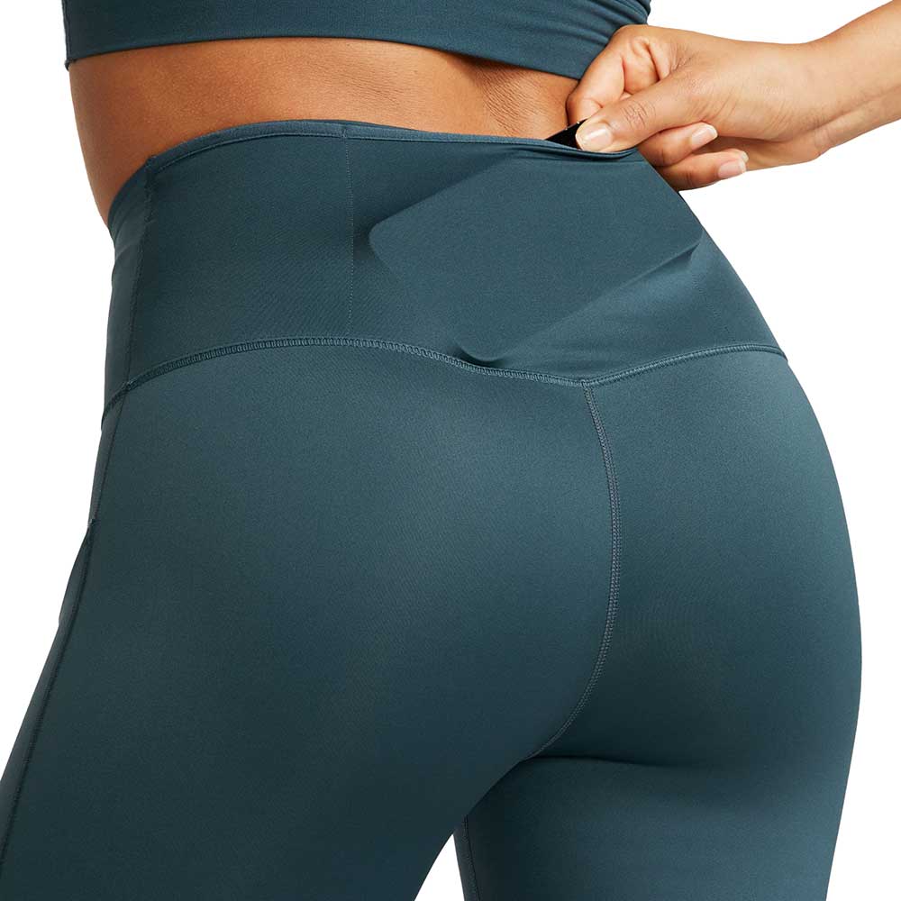 Women's Nike Dri-FIT Go High Rise 7/8 Tight - Deep Jungle/Black
