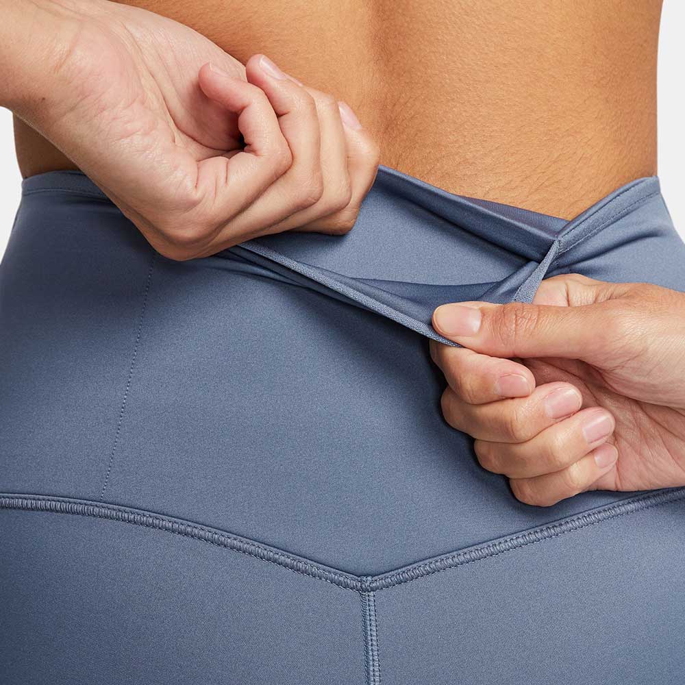 Women's Nike Go High Rise 7/8 Leggings - Diffused Blue/Black