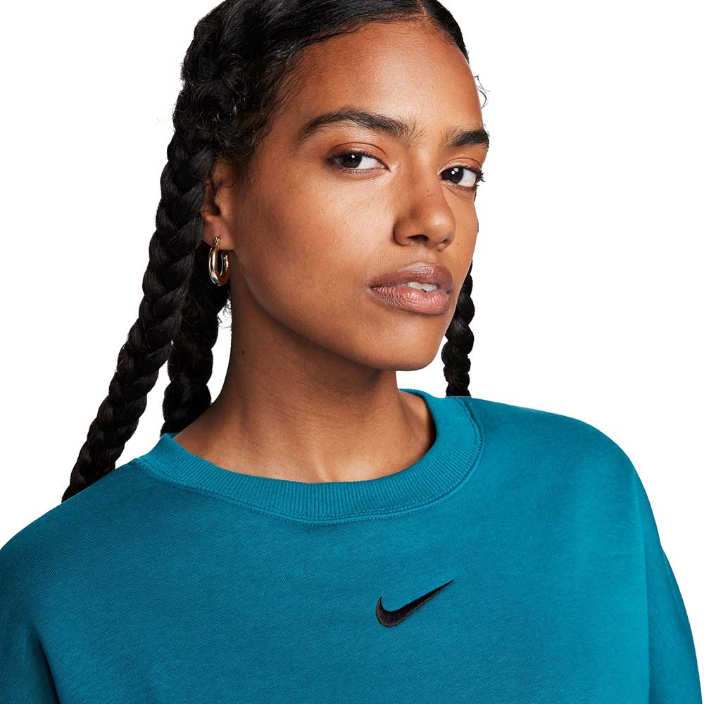 Women's Phoenix Fleece Crew - Geode Teal