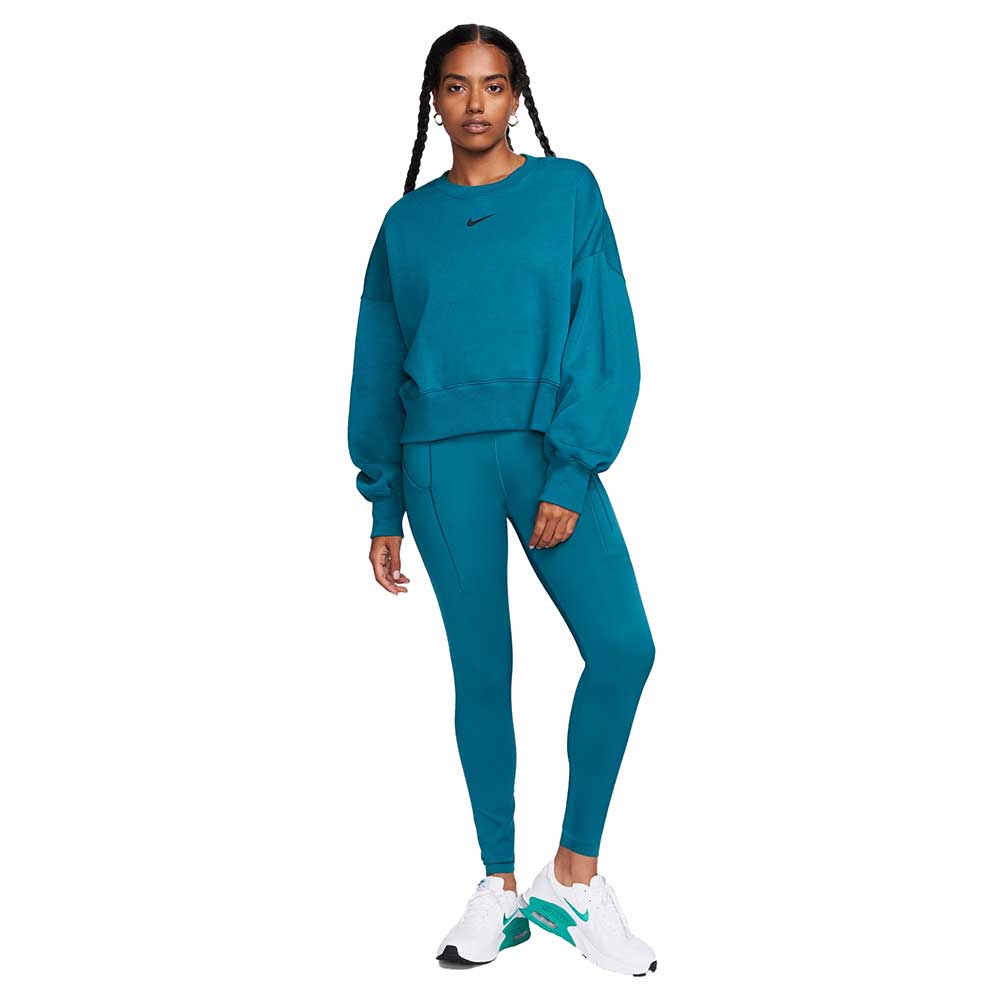 Women's Phoenix Fleece Crew - Geode Teal