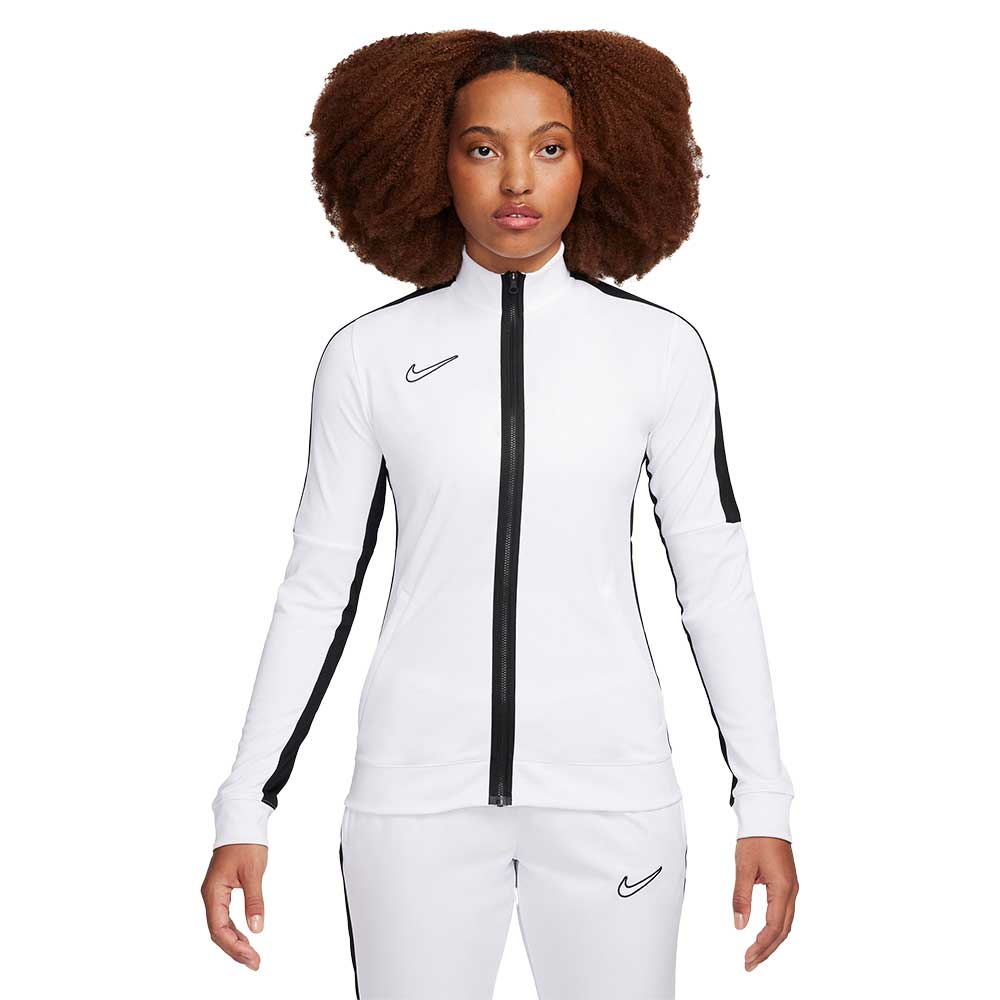 Women's Dri-Fit Academy 23 Track Jacket - White/Black