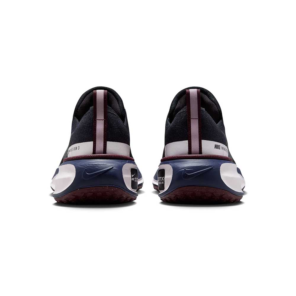 Women's Nike Invincible Run 3 Running Shoe - Black/Iron Grey/Night Maroon - Regular (B)