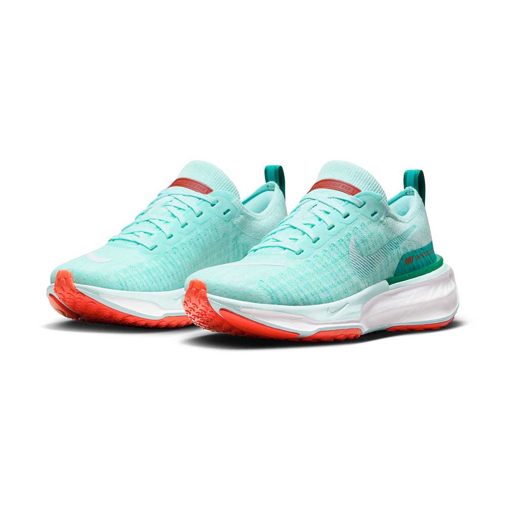Women's Nike Invincible Run 3 Running Shoe - Jade Ice/White-Clear Jade-Malachite - Regular (B)