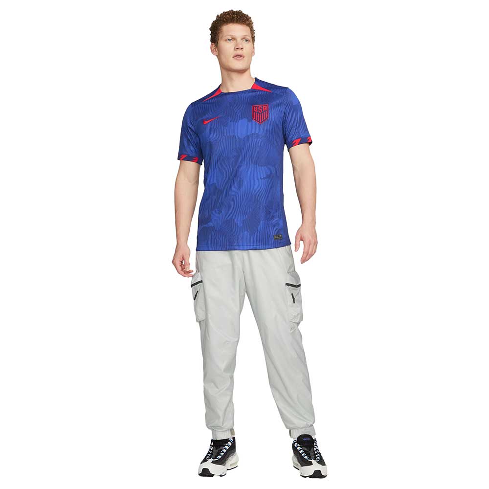 Men's USMNT 2023 Stadium Away Nike Dri-FIT Soccer Jersey - Hyper Royal/Loyal Blue/Speed Red/Speed Red