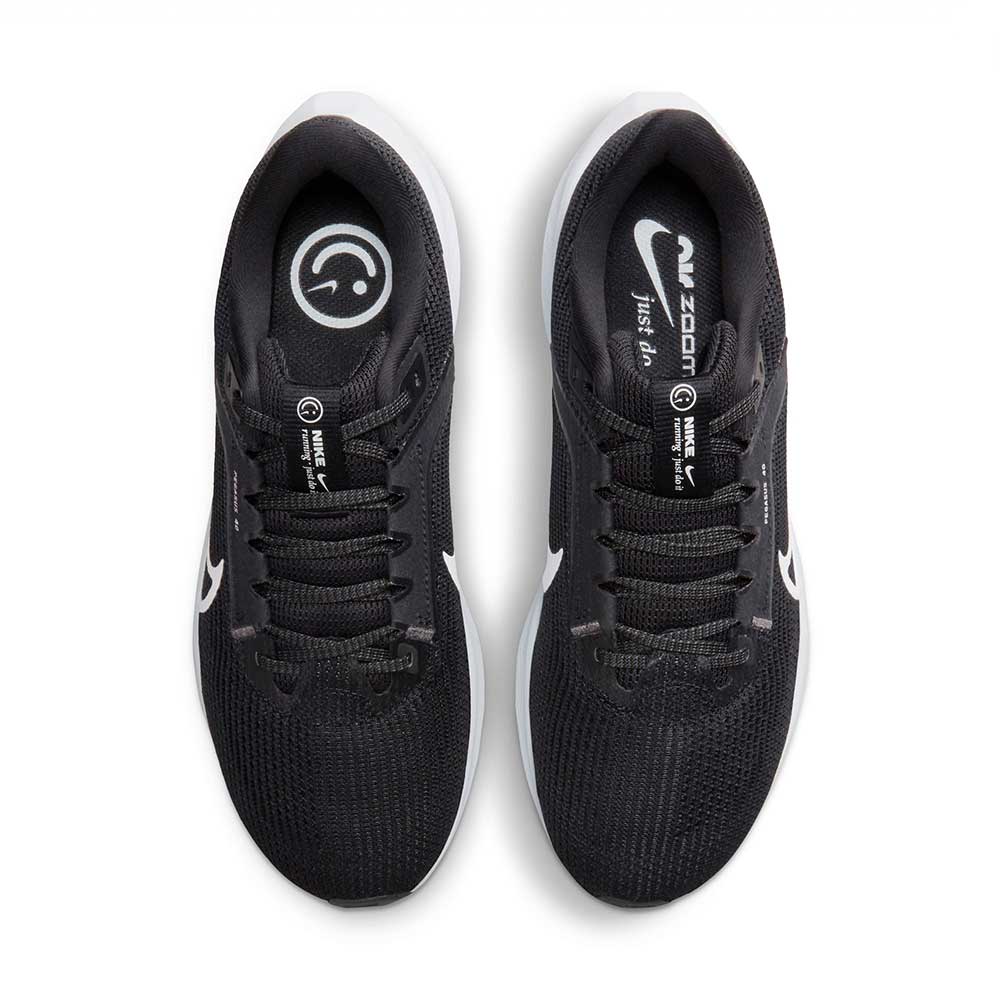 Women's Air Zoom Pegasus 40 Running Shoe- Black/White/Anthracite- Regular (B)