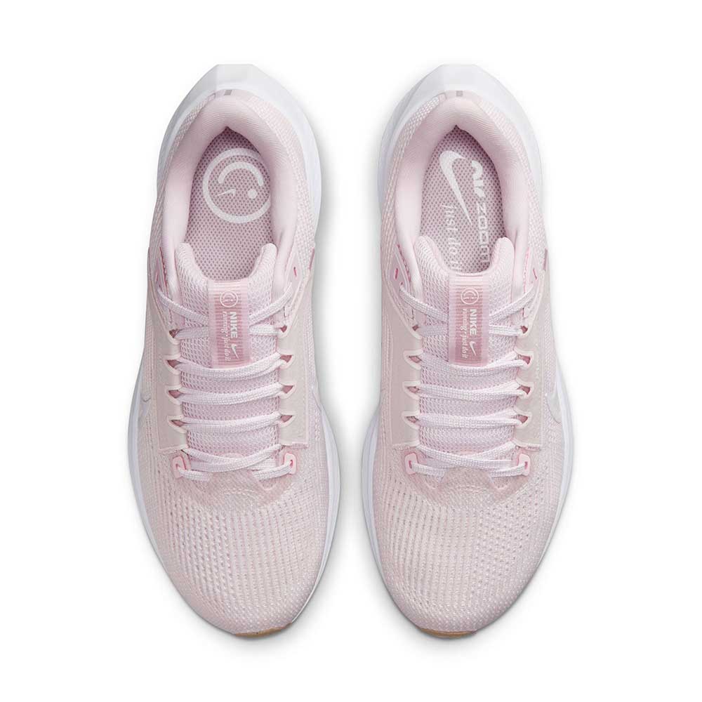 Women's Air Zoom Pegasus 40 Running Shoe- Pearl Pink/White/Pink Foam- Regular (B)