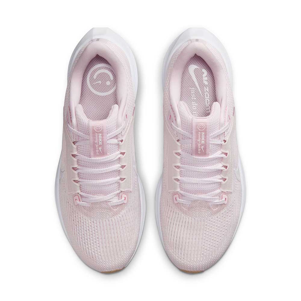 Women's Air Zoom Pegasus 40 Running Shoe- Pearl Pink/White/Pink Foam- Regular (B)