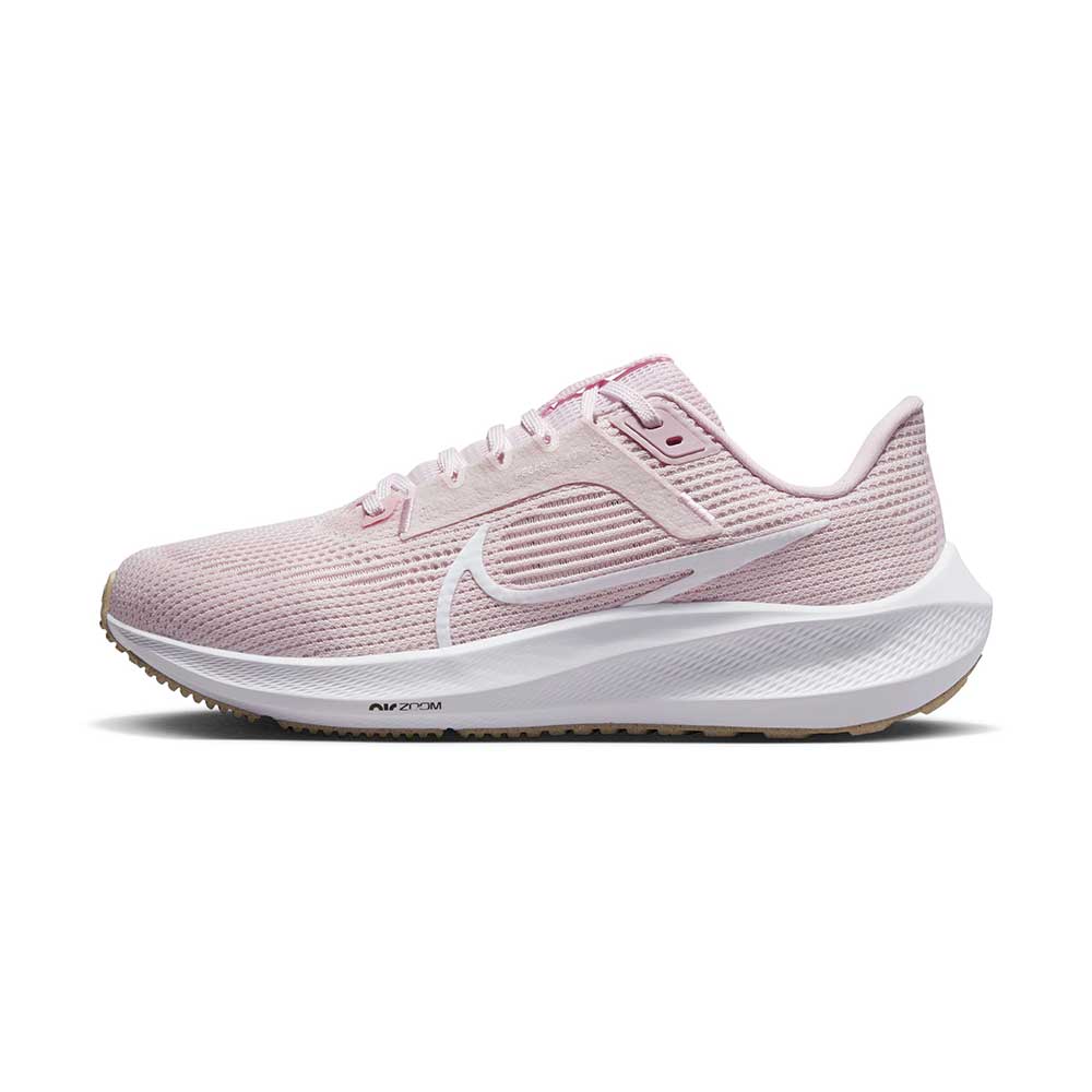 Women's Air Zoom Pegasus 40 Running Shoe- Pearl Pink/White/Pink Foam- Regular (B)