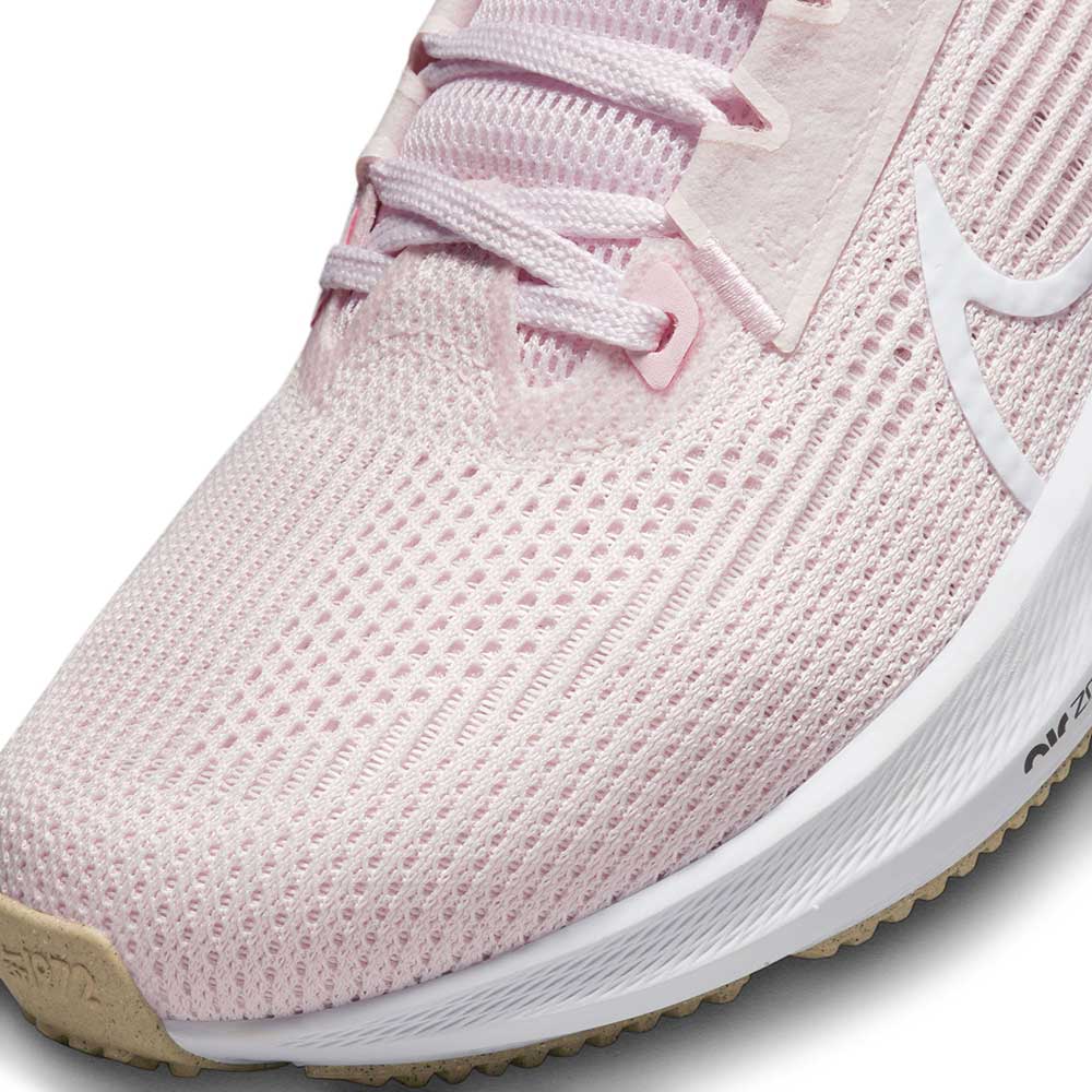 Women's Air Zoom Pegasus 40 Running Shoe- Pearl Pink/White/Pink Foam- Regular (B)