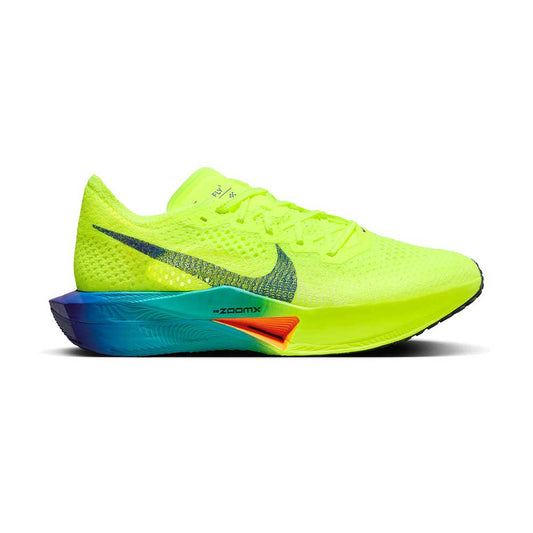 Women's Vaporfly 3 Running Shoe - Volt/Dusty Cactus/Total Orange/Concord - Regular (B)