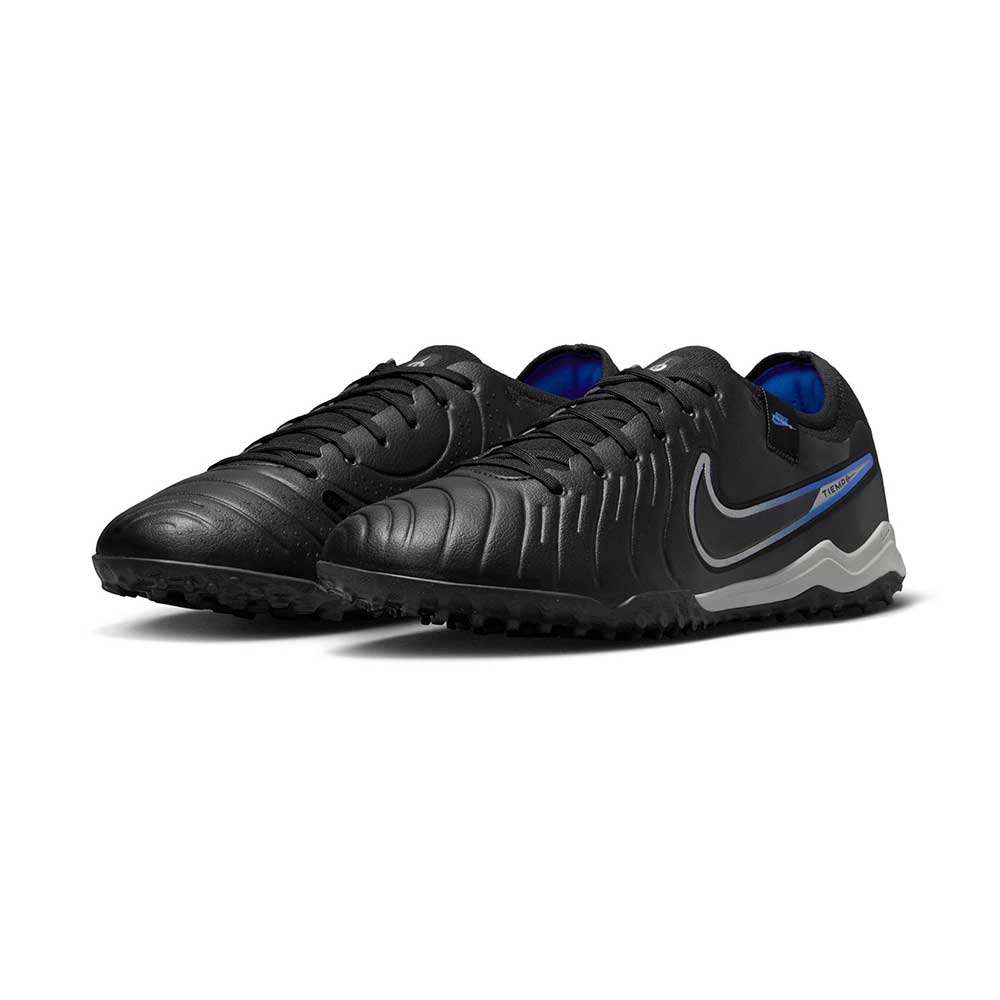 Unisex Nike Tiempo Legend 10 Pro - Black/Chrome/Hyper Royal - Regular (D)