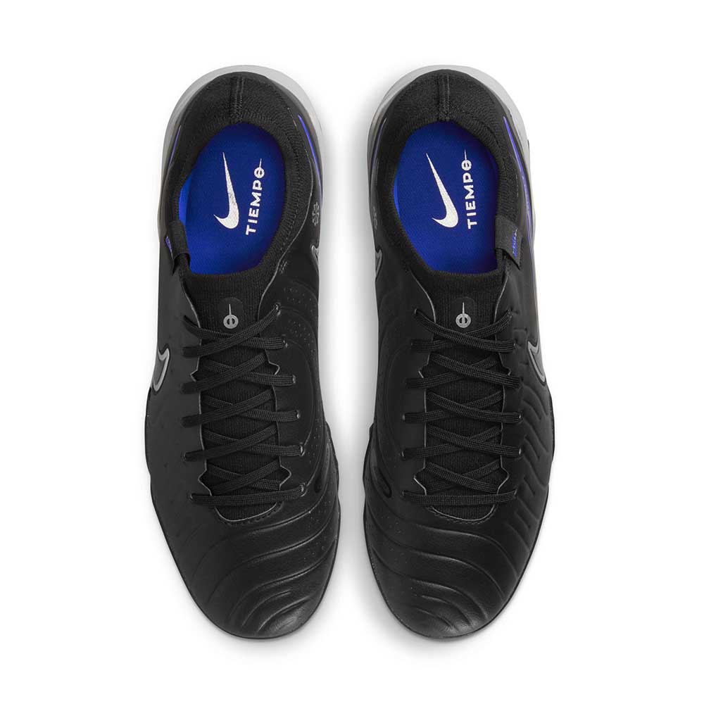 Unisex Nike Tiempo Legend 10 Pro - Black/Chrome/Hyper Royal - Regular (D)