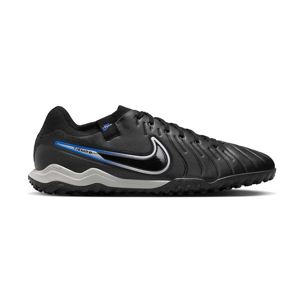 Unisex Nike Tiempo Legend 10 Pro - Black/Chrome/Hyper Royal - Regular (D)