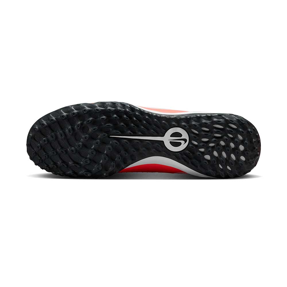 All Gender Tiempo Legend 10 Pro TF Soccer Shoe - Hot Lava/White - Regular (D)