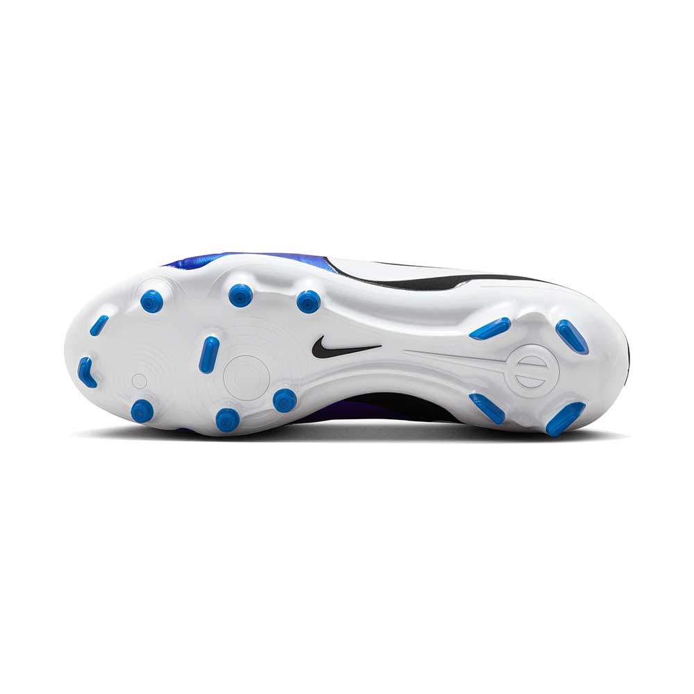 Nike Tiempo Legend 10 Academy Multi-Ground Low-Top Soccer Cleats - Signal Blue/White- Regular (D)