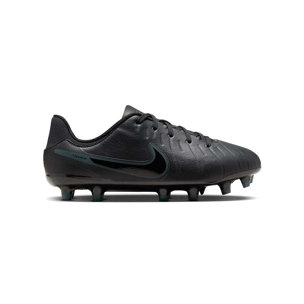 Youth Nike Tiempo Legend 10 Academy Black/Black-Deep Jungle