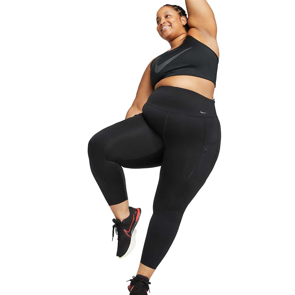 Nike Pants Woman's Medium One Legend Black Leggings Yoga Activewear
