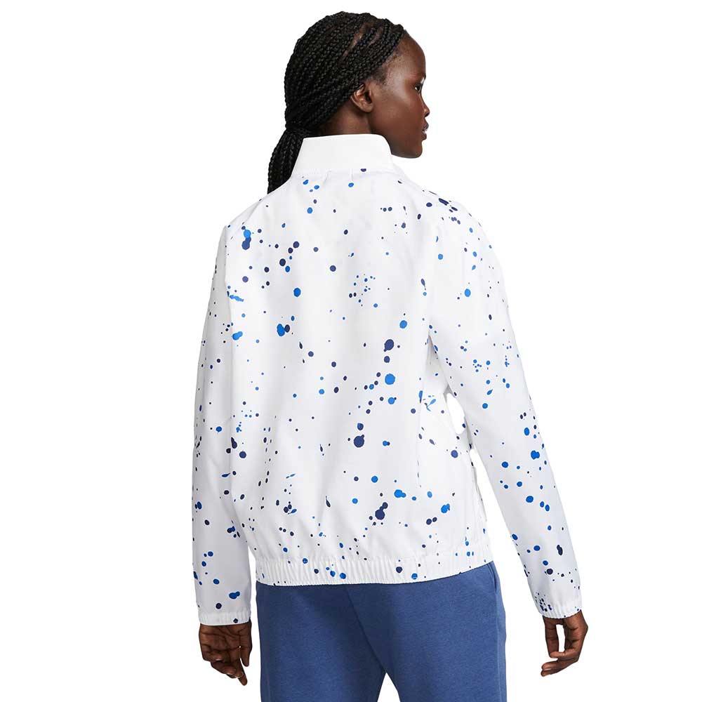 Women's Nike Dri-FIT U.S. Anthem Soccer Jacket - White/Metallic Gold
