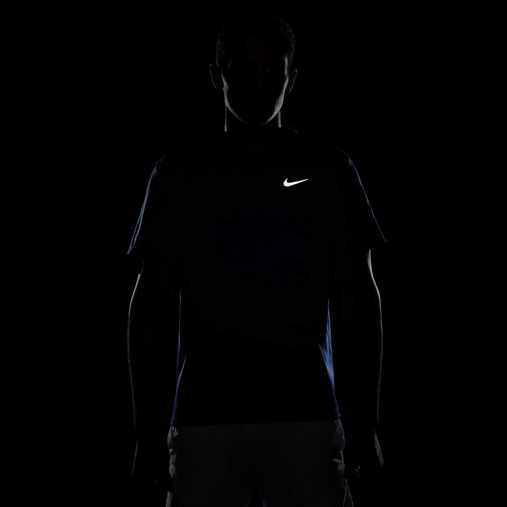 Men's Nike Miler Dri-FIT UV Short-Sleeve Running Top - Game Royal