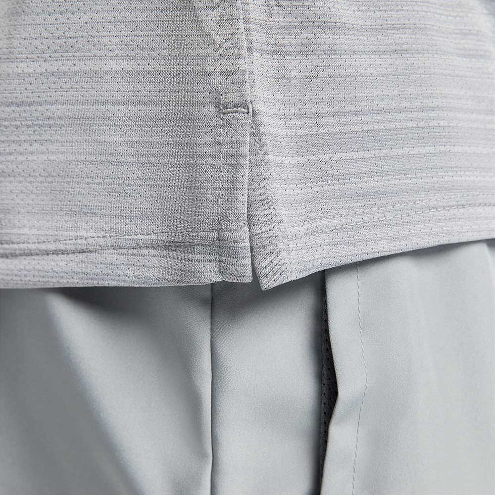 Men's Nike Dri-Fit Miler Breathe Short Sleeve - Smoke Grey