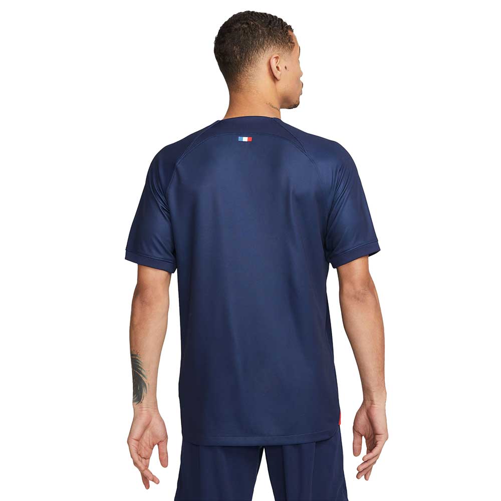 Men's Paris Saint-Germain 2023/24 Stadium Home Dri-FIT Jersey - Midnight Navy/University Red