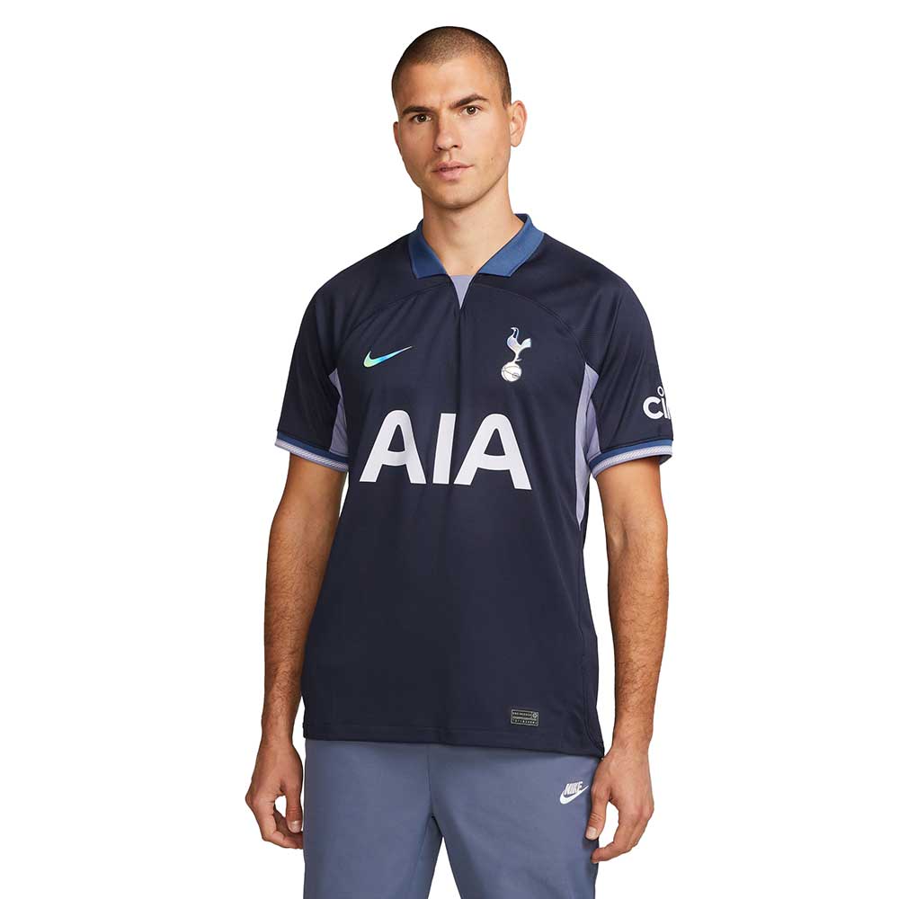 Men's Tottenham Hotspur 2023/24 Stadium Away Nike Dri-FIT Soccer Jersey - Marine/Mystic Navy/Iron Purple/Hologram