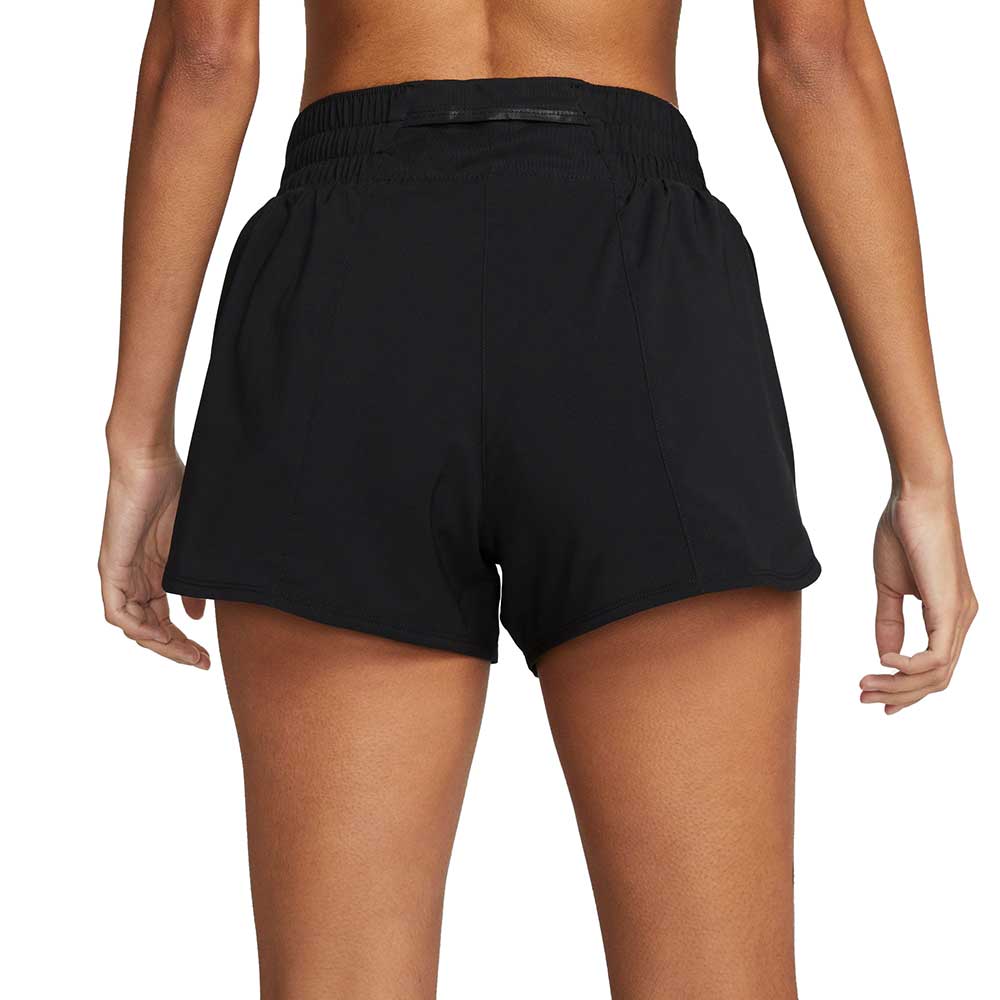 Women's Nike One Dri-Fit Mid Rise 3" Short - Black