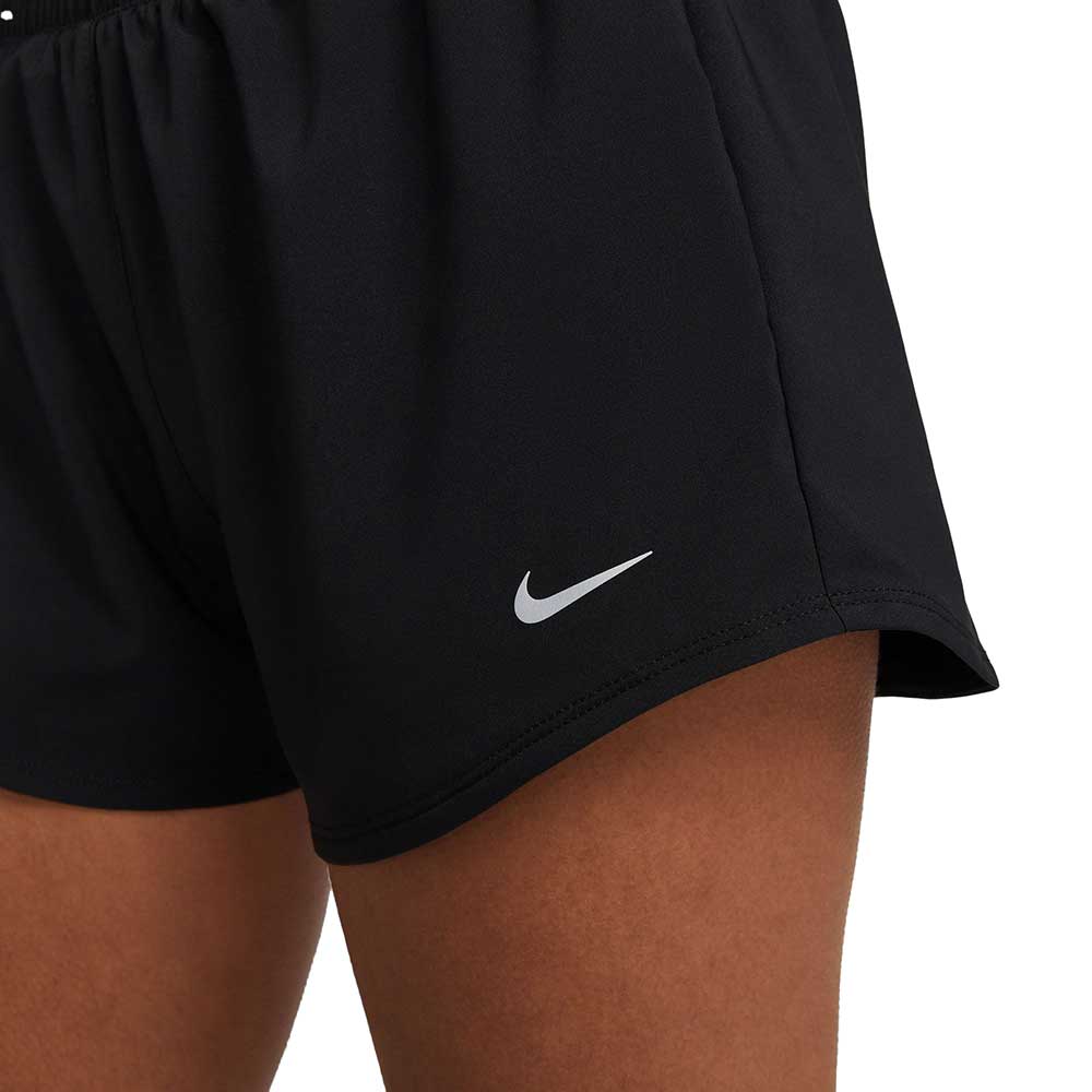 Women's Nike One Dri-Fit Mid Rise 3" Short - Black