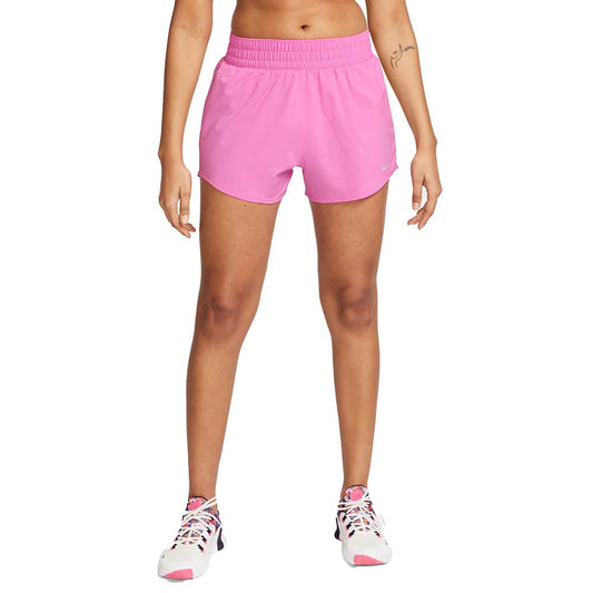 Women's Nike One Dri-FIT High Rise 3" Short - Playful Pink